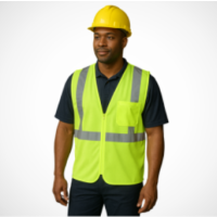 High Visibility Safety Vests – Neon Reflective Tape, Breathable Polyester Mesh, Adjustable Fit, Conforms to EN ISO Standards, Ideal for Roadwork, Construction & Logistics